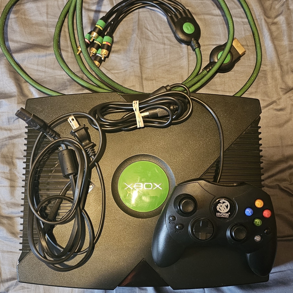 Microsoft Original Xbox 2TB HDD Swap Cleaned And Tested Tons Of Games